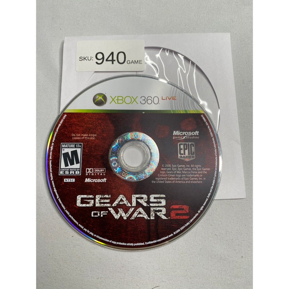 Gears of War 2 Microsoft Xbox 360